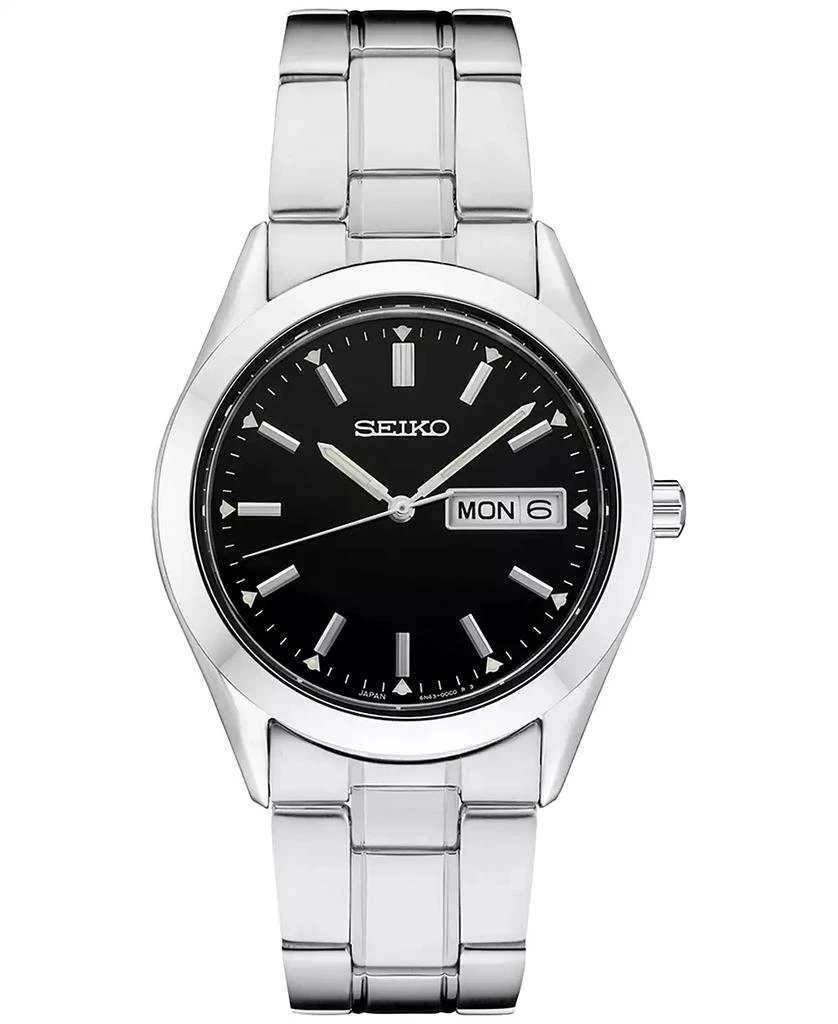 商品Seiko|Men's Essentials Stainless Steel Bracelet Watch 38mm,价格¥1468,第1张图片