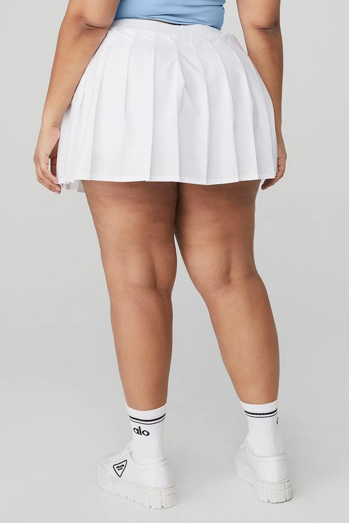 Varsity Tennis Skirt - White 商品