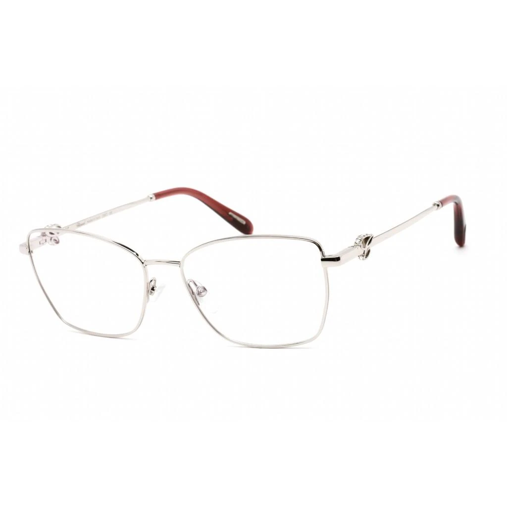 商品Chopard|Chopard Women's Eyeglasses - Clear Lens Grey Metal Cat Eye Shape Frame | VCHF50S 0579,价格¥1429,第1张图片