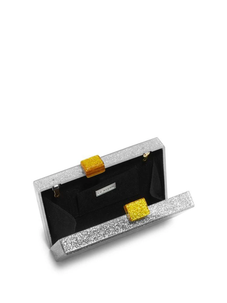商品La Regale|La Regale Squad Lucite Clutch,价格¥354,第2张图片详细描述