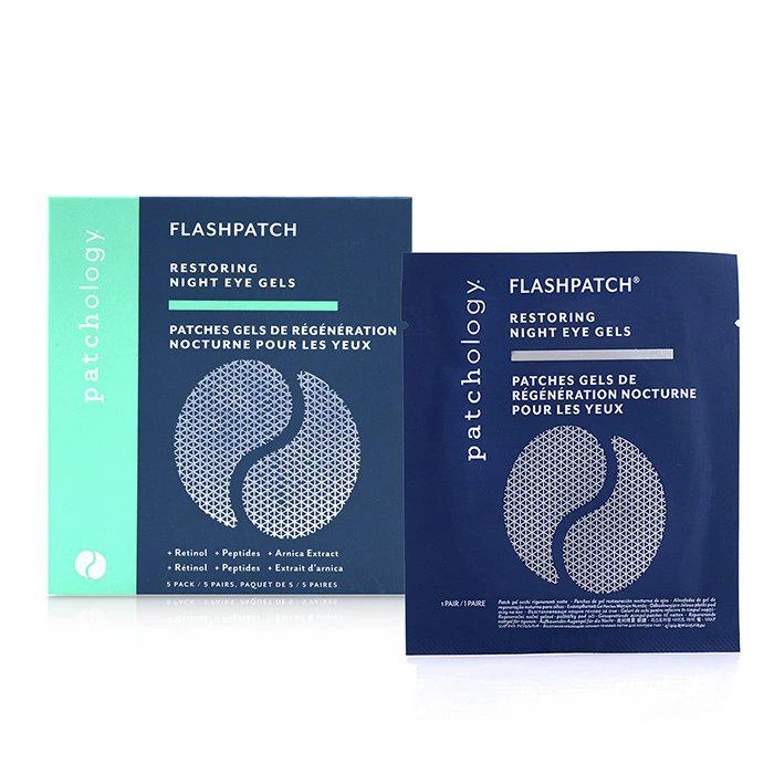 商品Patchology|Patchology FlashPatch 凝胶眼膜 - 夜间修复 5pairs,价格¥194,第2张图片详细描述