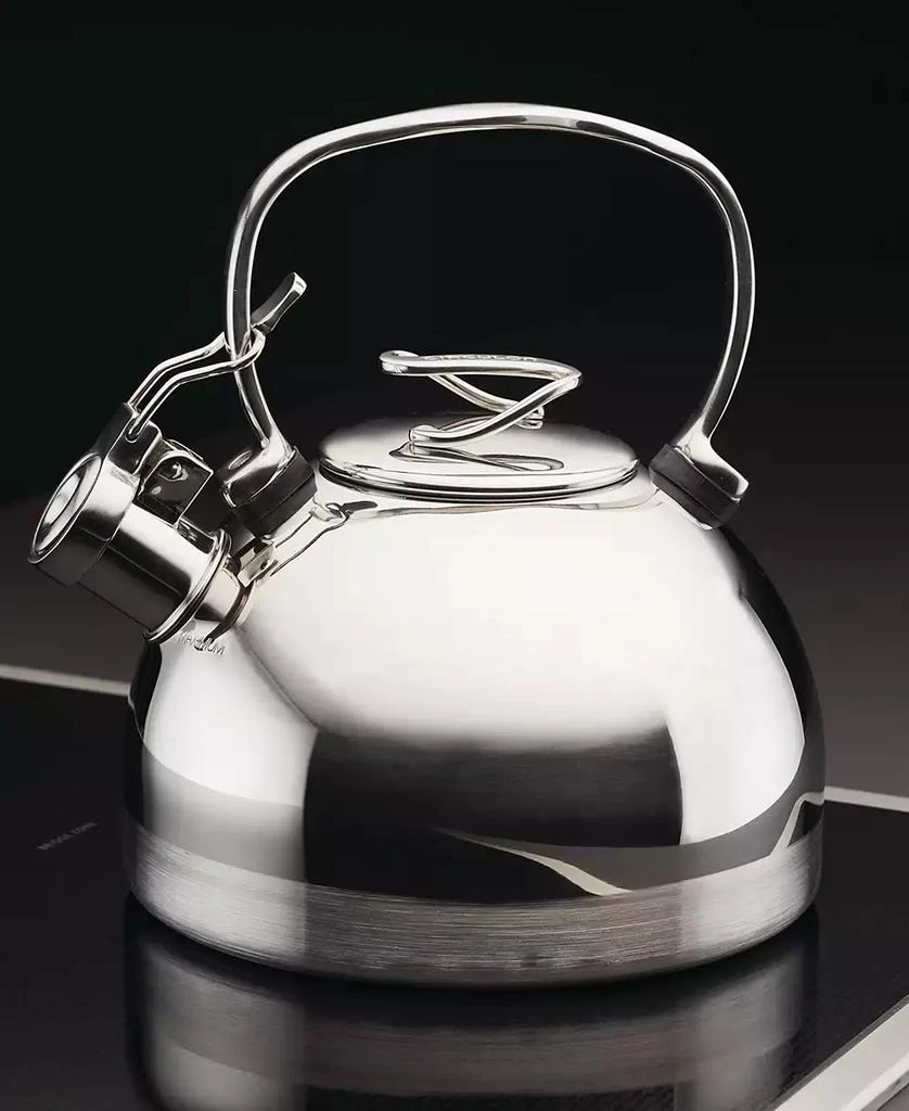 商品Circulon|Stainless Steel 2-Qt. Whistling Teakettle with Flip-Up Spout,价格¥1043,第2张图片详细描述