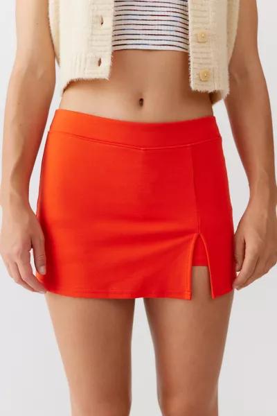 UO Grace Knit Low Rise Mini Skort商品第2张图片规格展示