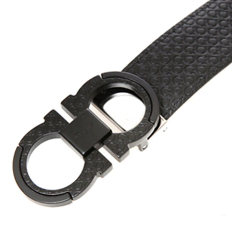 SALVATORE FERRAGAMO 黑色男士腰带 67-0049-745872 商品