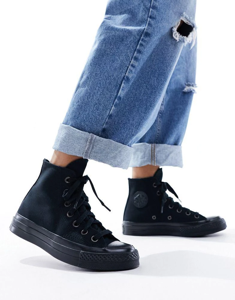 商品Converse|Converse Chuck 70 Hi trainers in black,价格¥817,第1张图片