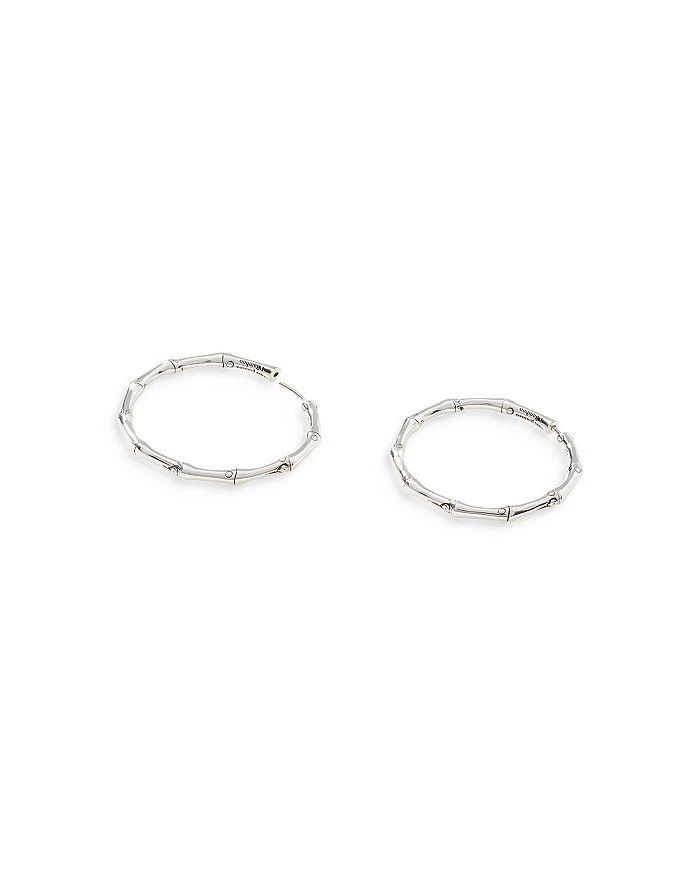 商品John Hardy|Bamboo Medium Hoop Earrings,价格¥3688,第5张图片详细描述