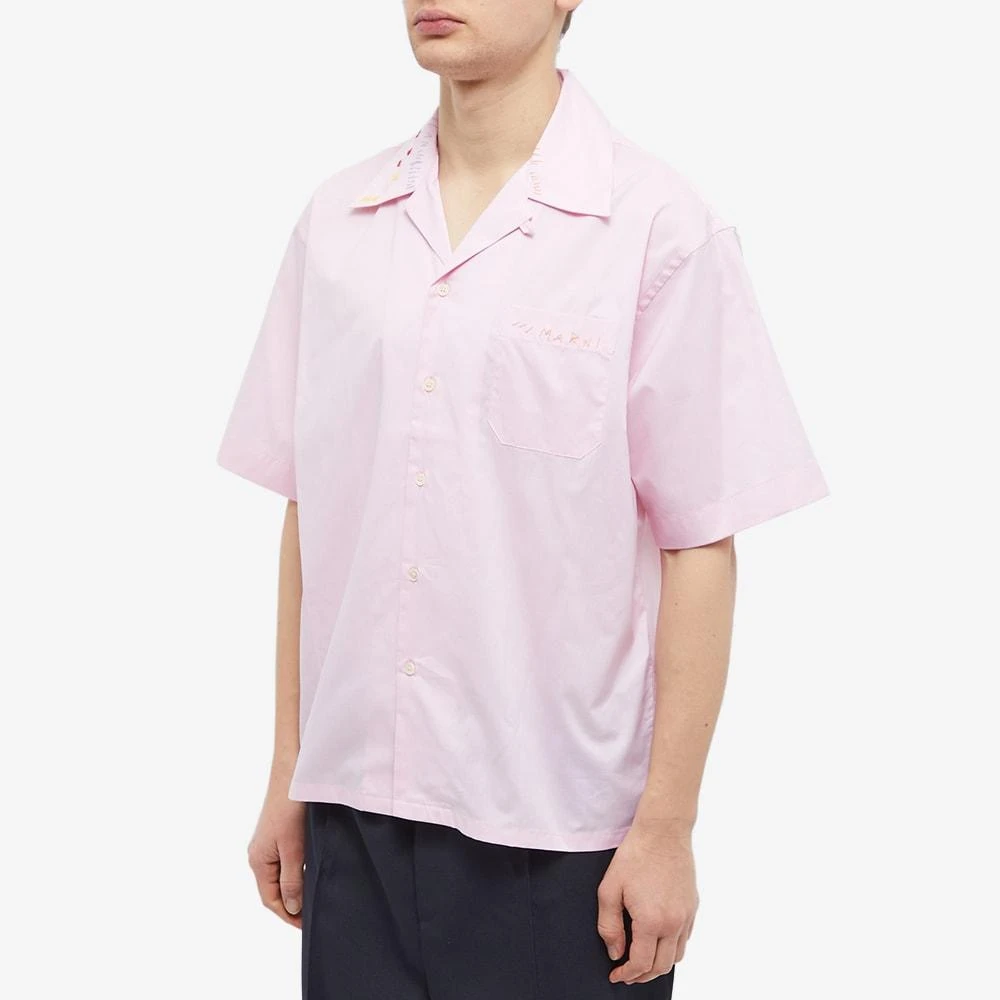 商品Marni|Marni Embroidery Logo Vacation Shirt,价格¥2202,第2张图片详细描述