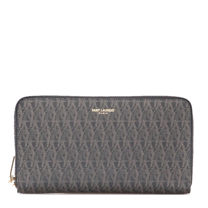 商品[国内直发] Yves Saint Laurent|YSL 圣罗兰 男士logo中号长款钱包皮质拼色 344076-GIT1J-1059,价格¥3319,第1张图片
