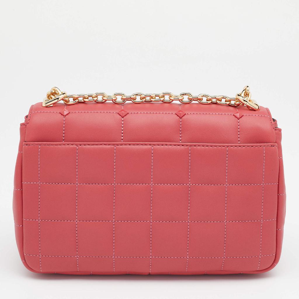 商品Michael Kors|MICHAEL Michael Kors Pink Quilted Leather Large Soho Shoulder Bag,价格¥2548,第6张图片详细描述