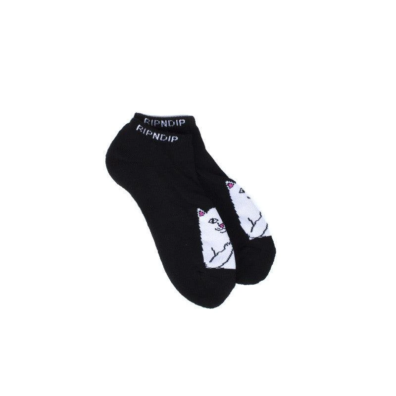 商品RIPNDIP|Lord Nermal Ankle Socks (Black),价格¥77,第3张图片详细描述