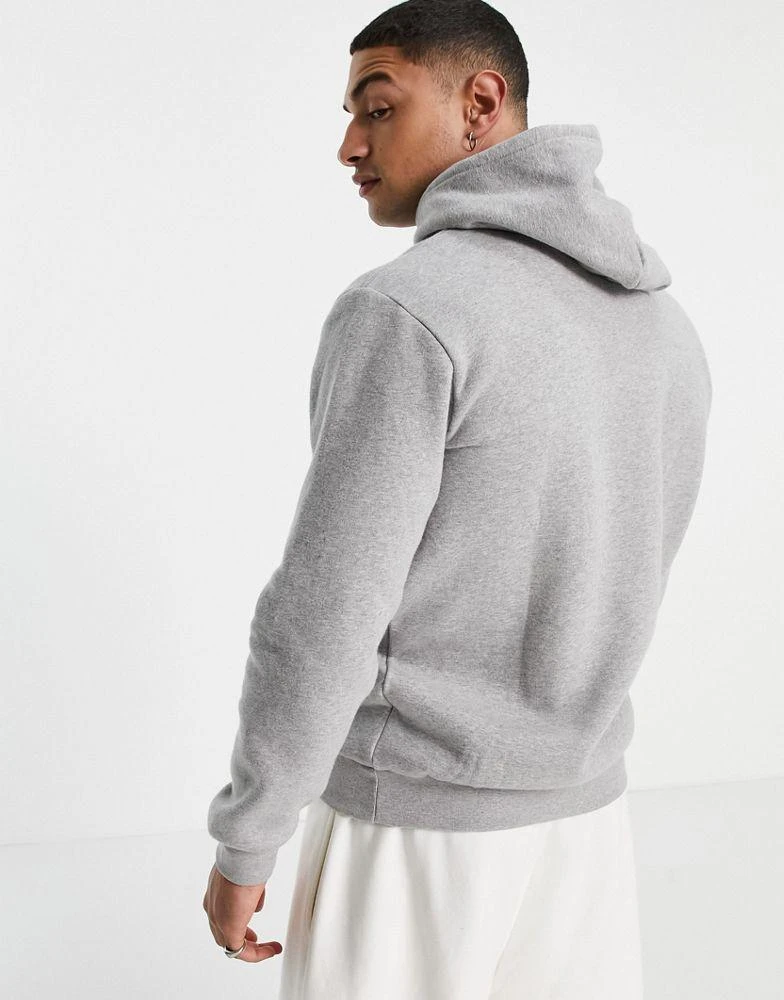 商品Adidas|adidas Originals essentials hoodie with small logo in grey heather,价格¥424,第4张图片详细描述