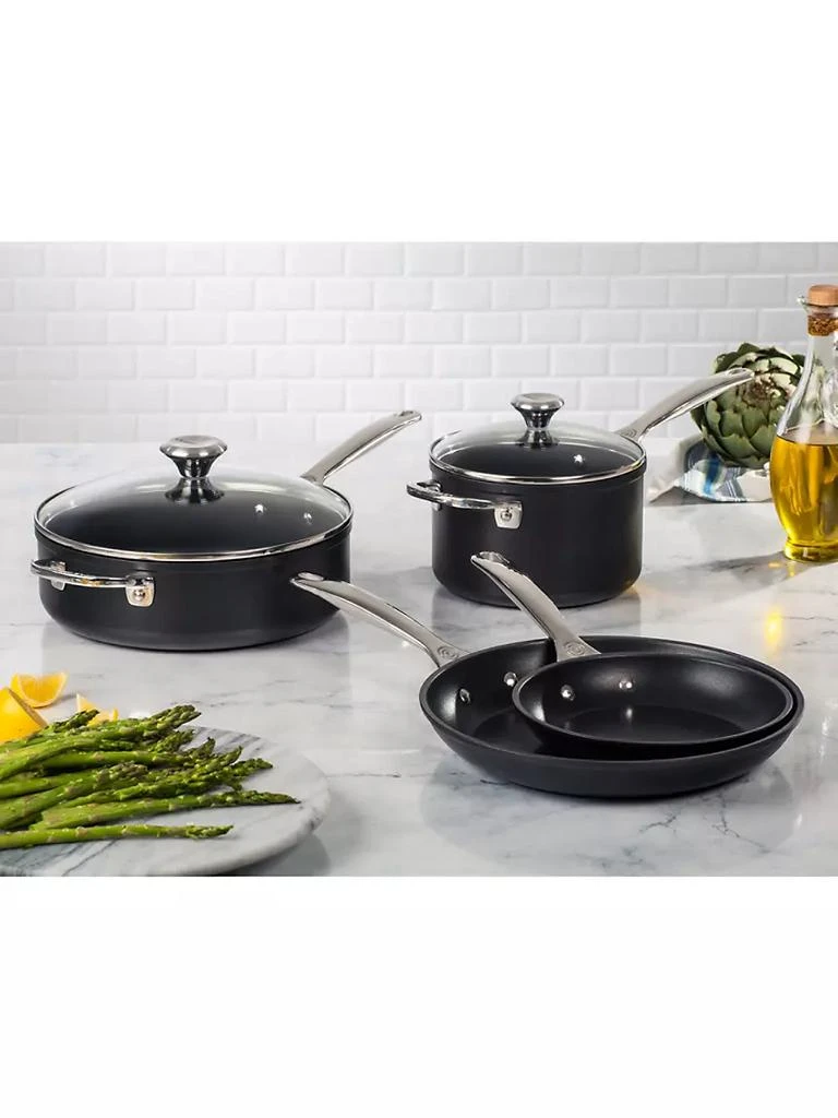商品Le Creuset|Toughened Nonstick PRO 6-Piece Fry, Saute & Saucepan Set,价格¥4459,第2张图片详细描述