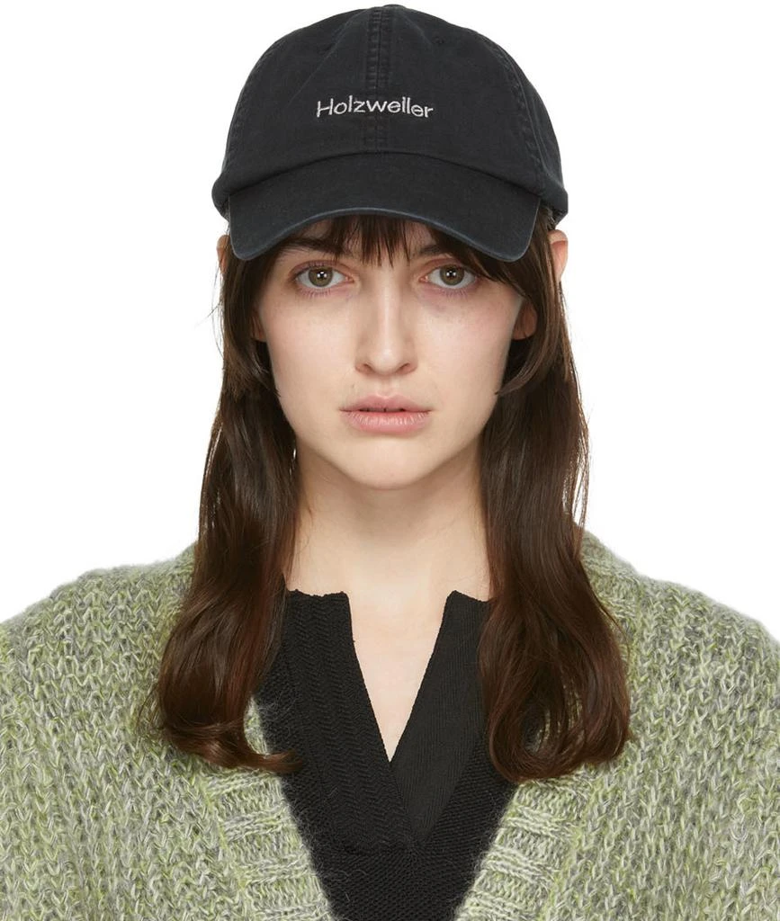 商品HOLZWEILER|Black Sonnet Cap,价格¥335,第1张图片