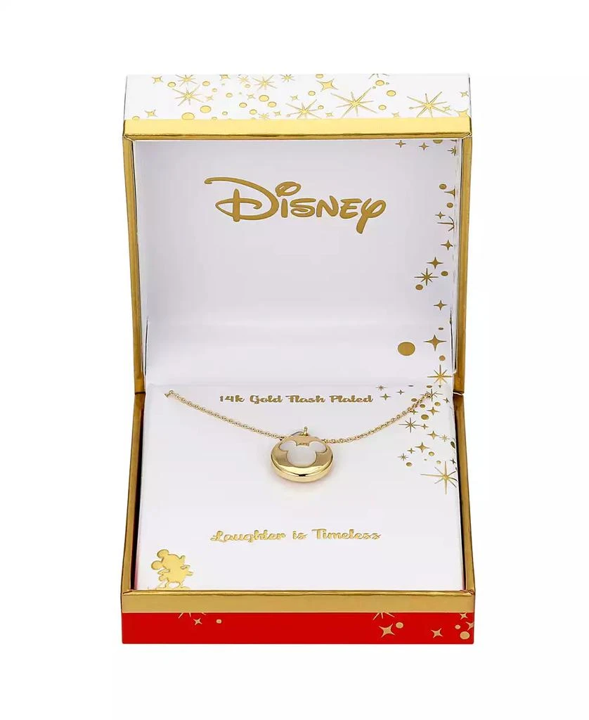 商品Disney|Mother of Pearl Mickey Mouse Pendant Necklace,价格¥112,第3张图片详细描述