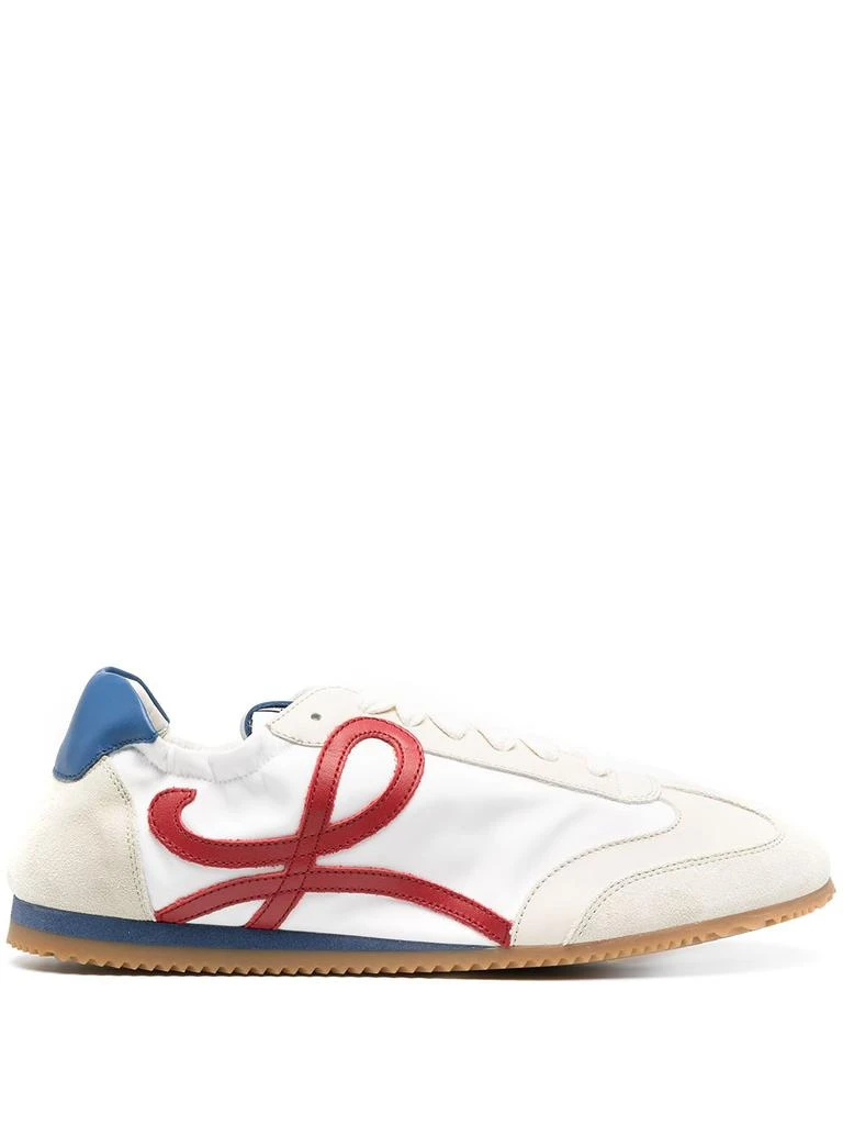 商品Loewe|LOEWE - Ballet Runner Suede And Nylon Sneakers,价格¥4529,第5张图片详细描述