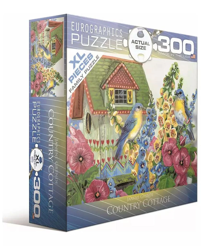 商品Crayola|Janene Grendy - Country Cottage - 300 Piece Puzzle,价格¥129,第1张图片