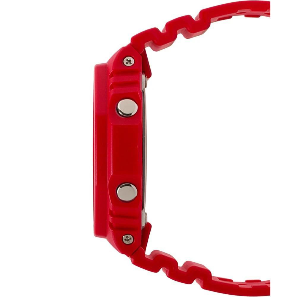 商品G-Shock|Men's Analog-Digital Red Resin Strap 45.4mm GA2100-4A,价格¥743,第3张图片详细描述