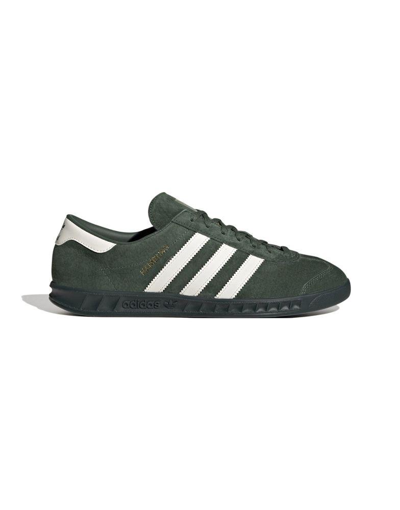 adidas Originals Hamburg trainers in green商品第4张图片规格展示