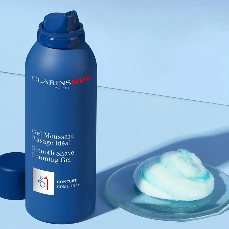 Clarins娇韵诗男士柔滑剃须泡沫 150ml 缓解刺激剃须不伤肤 商品