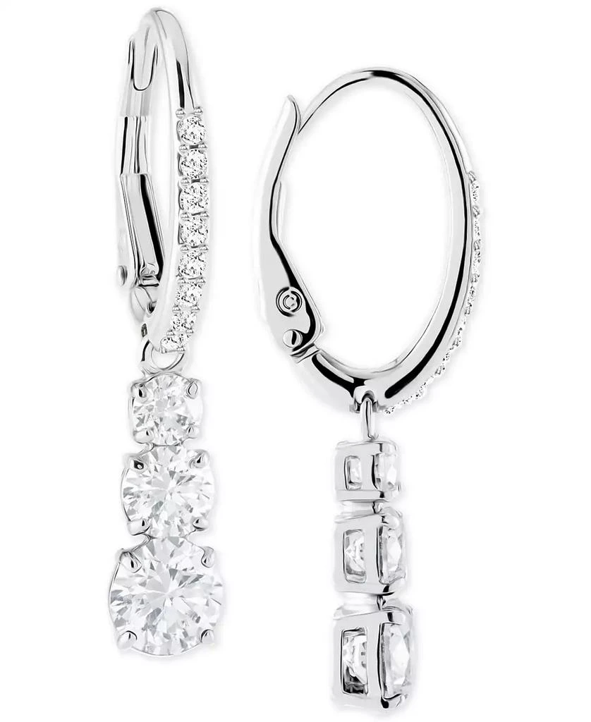 商品Swarovski|银色水钻耳饰,价格¥908,第2张图片详细描述