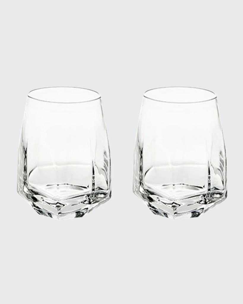 商品Vista Alegre|Gemstone Double Old-Fashioned Glasses, Set of 2,价格¥1435,第1张图片