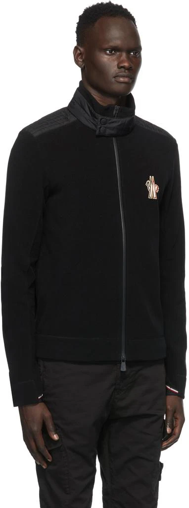 商品Moncler|Black Cardigan Jacket,价格¥4927,第2张图片详细描述