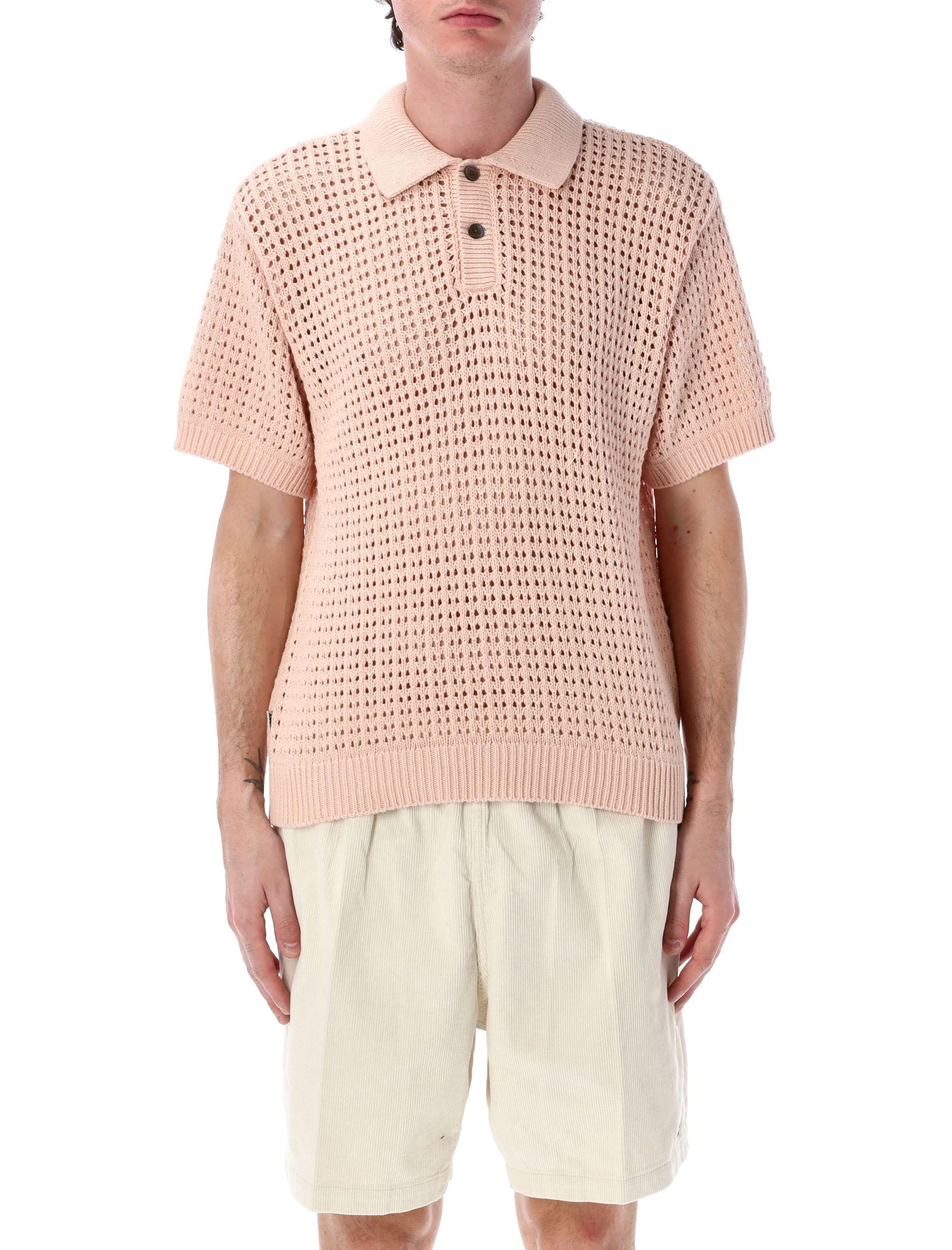 商品Obey|Obey 男士POLO衫 151000104PPN 粉红色,价格¥1096,第1张图片