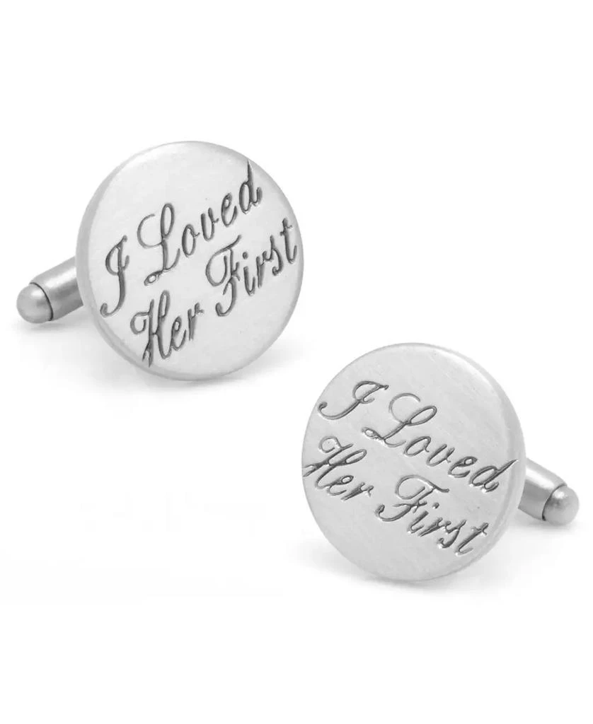 商品Cufflinks Inc.|Wedding Series I Loved Her First Cufflinks,价格¥470,第1张图片