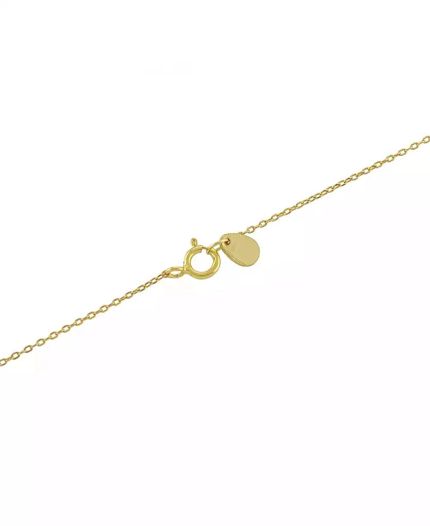 商品Giani Bernini|Cubic Zirconia Moon & Star Pendant Necklace in Gold-Plated Sterling Silver, 16" + 2" extender, Created for Macy's,价格¥409,第3张图片详细描述