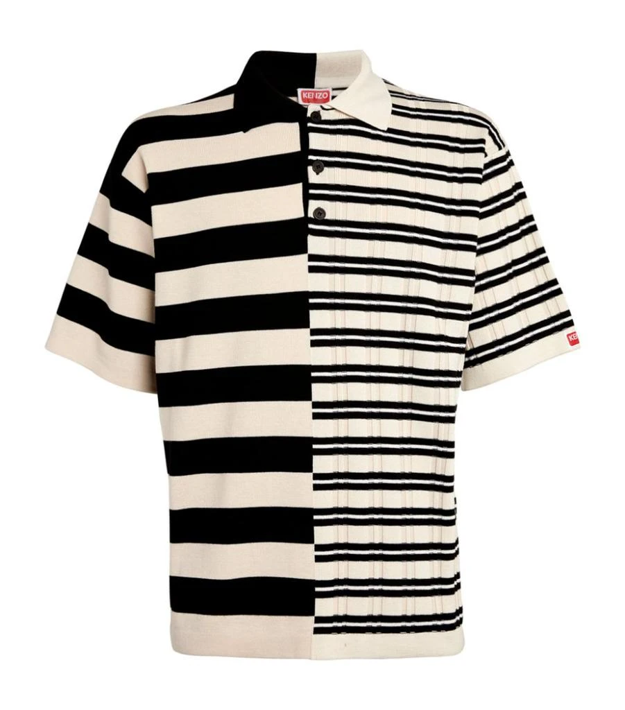 商品Kenzo|Wool-Cotton Polo Shirt,价格¥2469,第1张图片