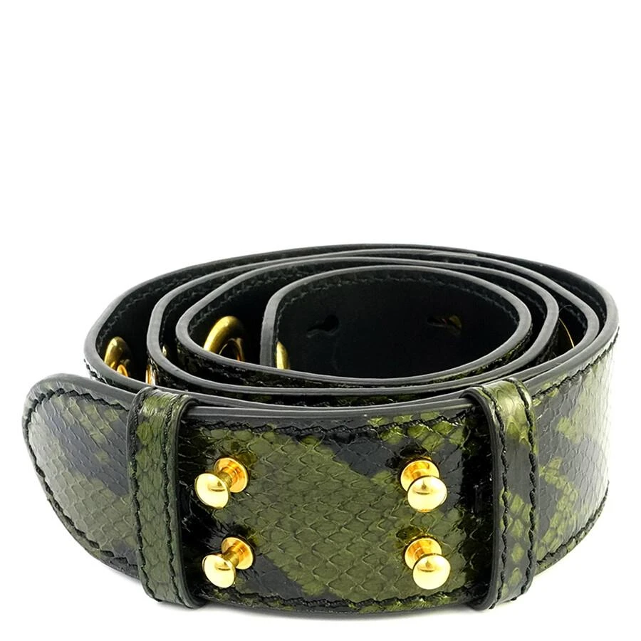 商品Burberry|Ladies Antique Green Croco-embossed Leather Bag Strap,价格¥1005,第1张图片