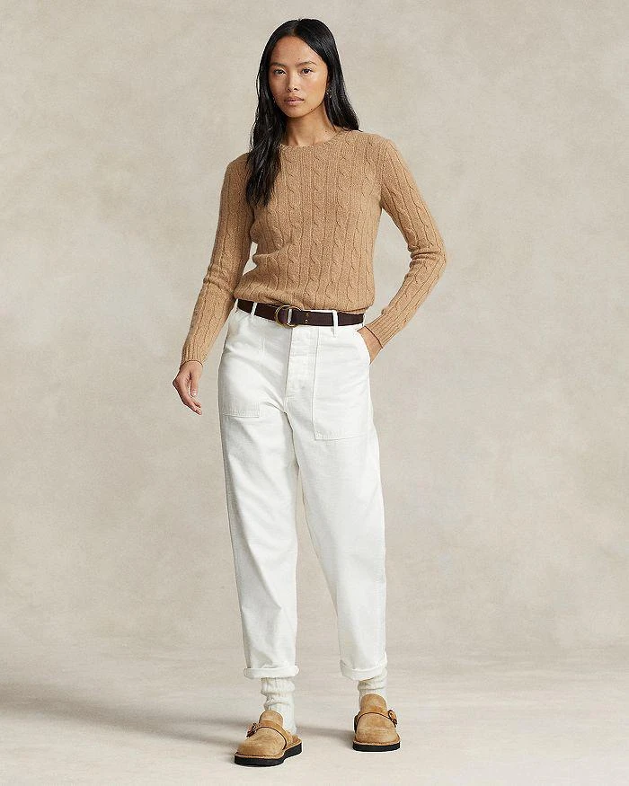 商品Ralph Lauren|Cable Knit Cashmere Sweater,价格¥3748,第2张图片详细描述