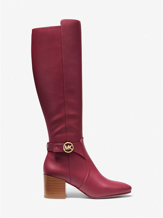 商品Michael Kors|Carmen Faux Leather Riding Boot,价格¥2090,第4张图片详细描述