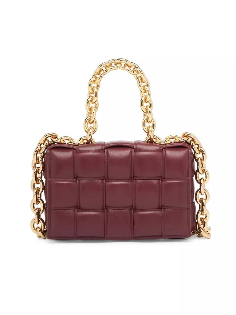 商品Bottega Veneta|The Chain Cassette Padded Leather Shoulder Bag,价格¥24621,第1张图片