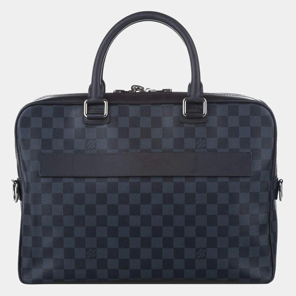 商品[二手商品] Louis Vuitton|Louis Vuitton Black/Blue Damier Graphite Porte Documents Business MM,价格¥13778,第3张图片详细描述