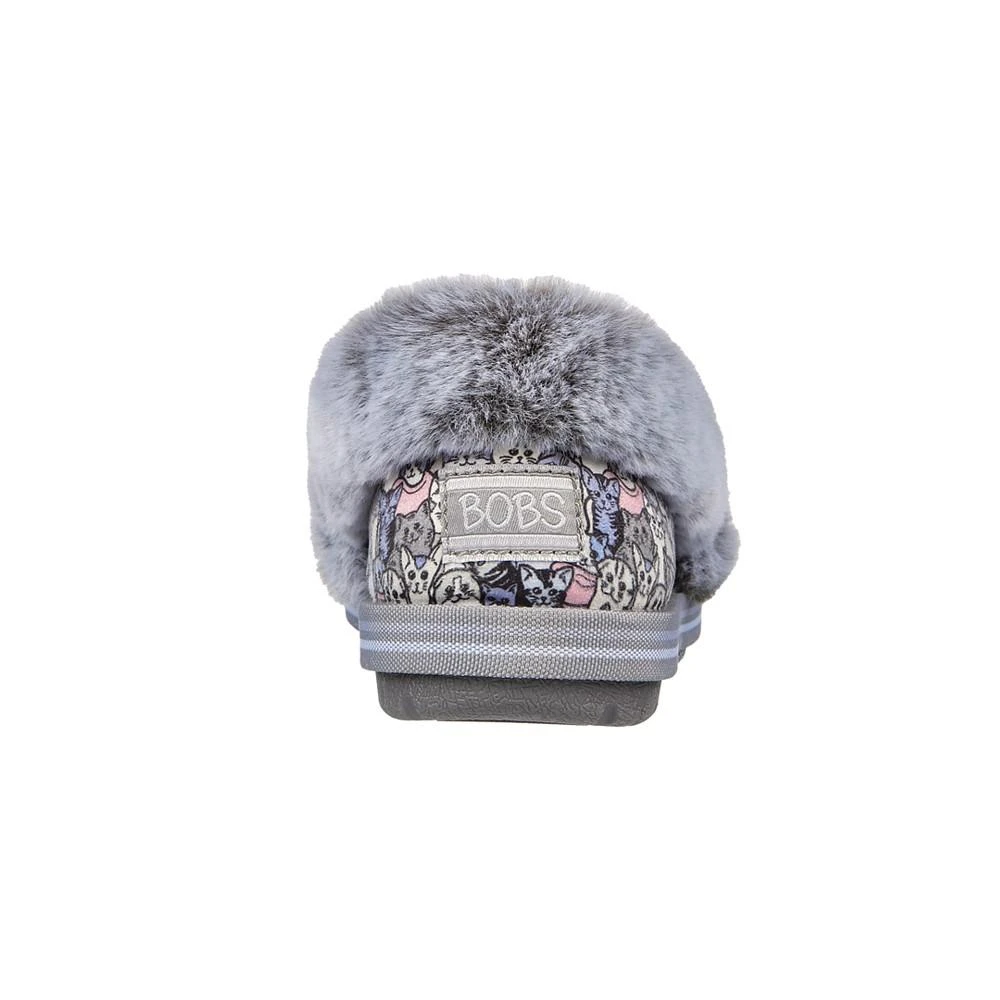 商品SKECHERS|Women's BOBS Too Cozy - Purrr Party Slippers from Finish Line,价格¥113,第5张图片详细描述
