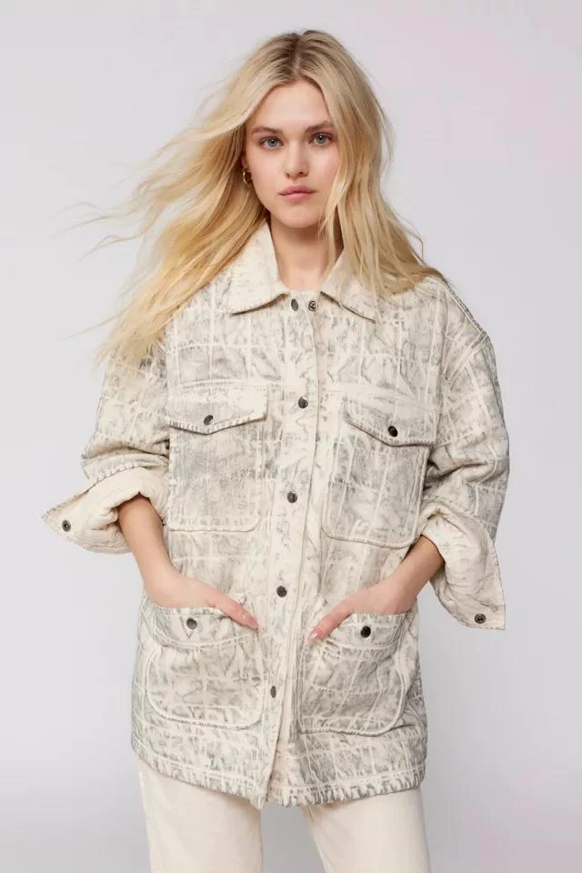 商品Urban Outfitters|UO Gemma Quilted Chore Jacket,价格¥225,第2张图片详细描述