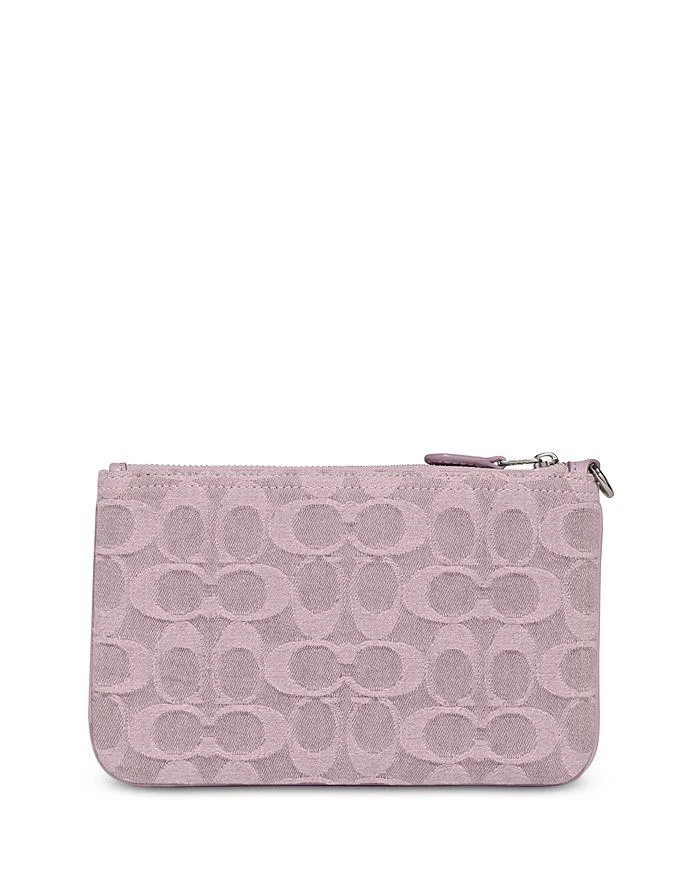 商品Coach|【新品】香布蕾 经典标志丹宁布小号腕包,价格¥505,第4张图片详细描述
