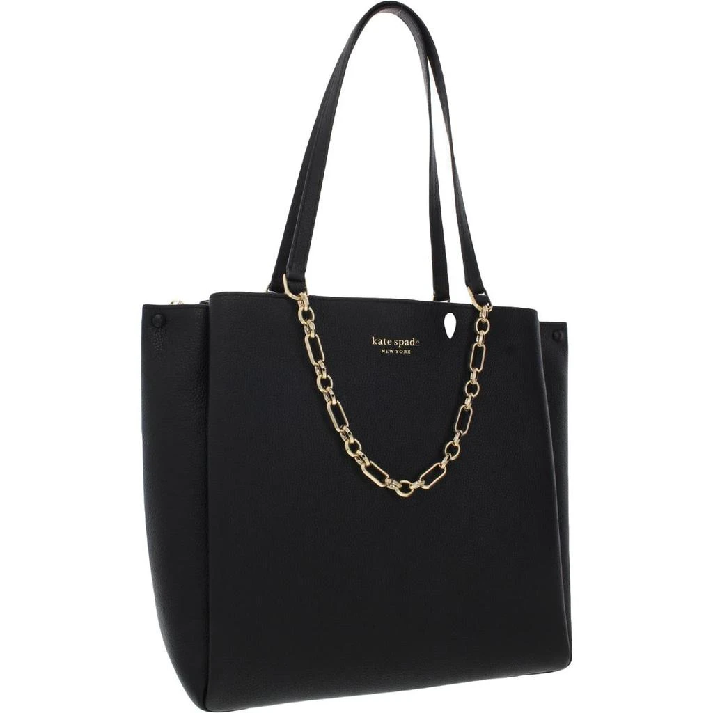 商品Kate Spade|Kate Spade Carlyle Women's Pebbled Leather Signature Tote Handbag,价格¥2112,第3张图片详细描述