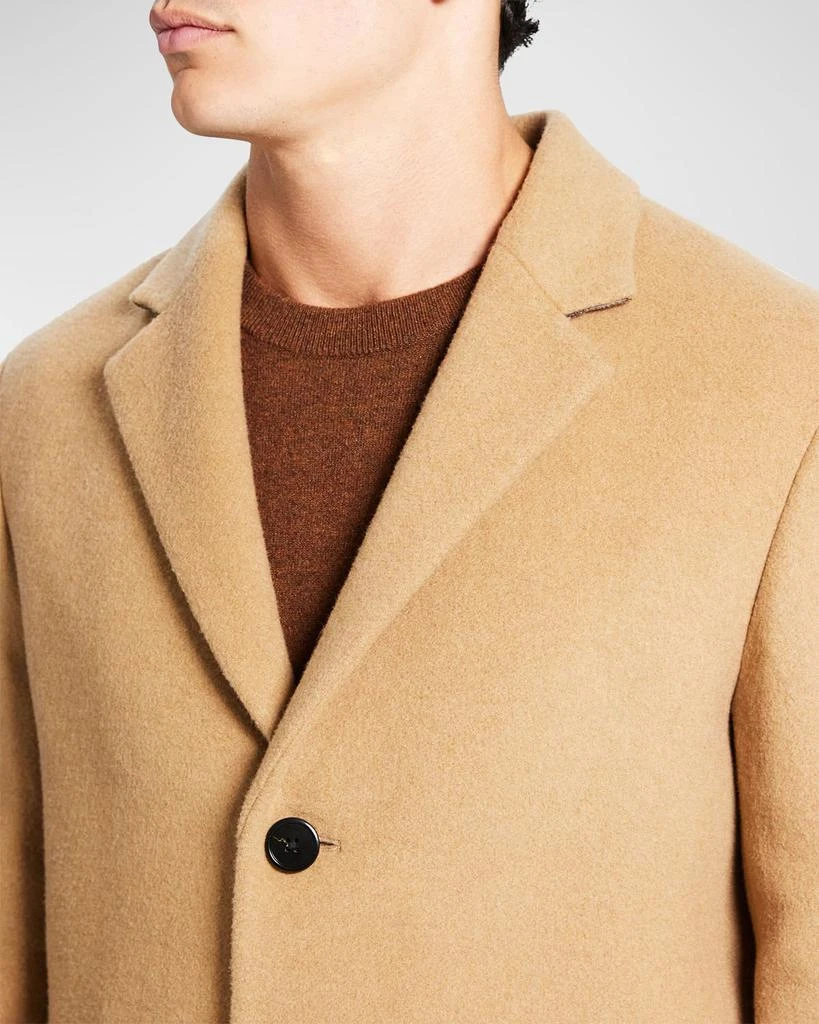 商品Theory|Men's Suffolk Wool Overcoat,价格¥1611,第5张图片详细描述