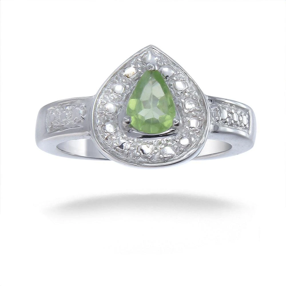 商品Vir Jewels|Sterling Silver Peridot Ring,价格¥315,第3张图片详细描述