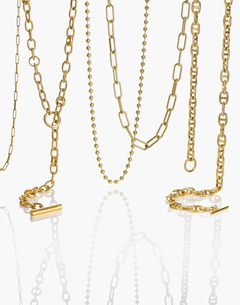 商品Madewell|Paperclip Chain Necklace,价格¥335,第4张图片详细描述