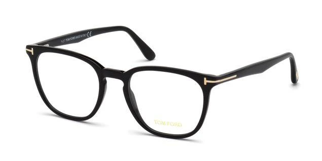 商品Tom Ford|Demo Square Men's Eyeglasses FT5506 001 52,价格¥1124,第1张图片