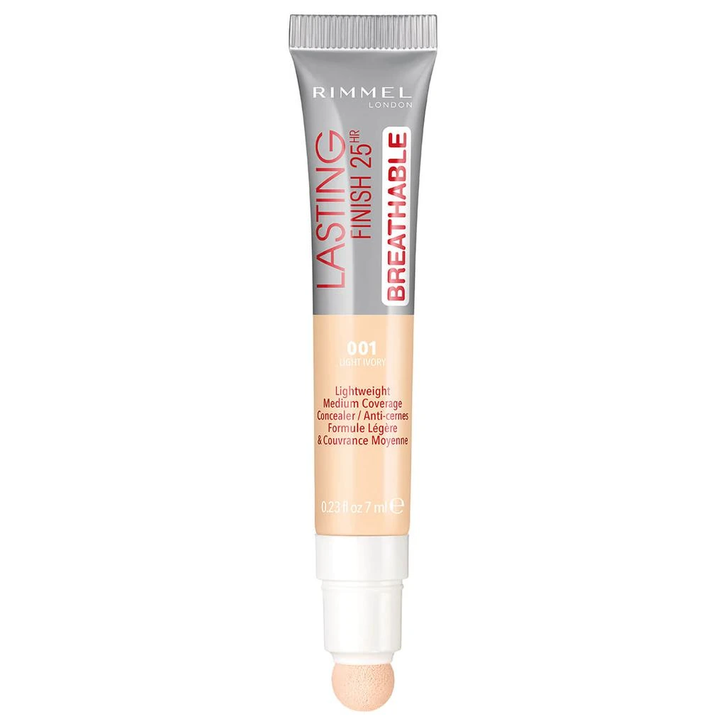 商品Rimmel|Rimmel Lasting Finish Breathable Concealer 7ml (Various shades),价格¥71,第2张图片详细描述