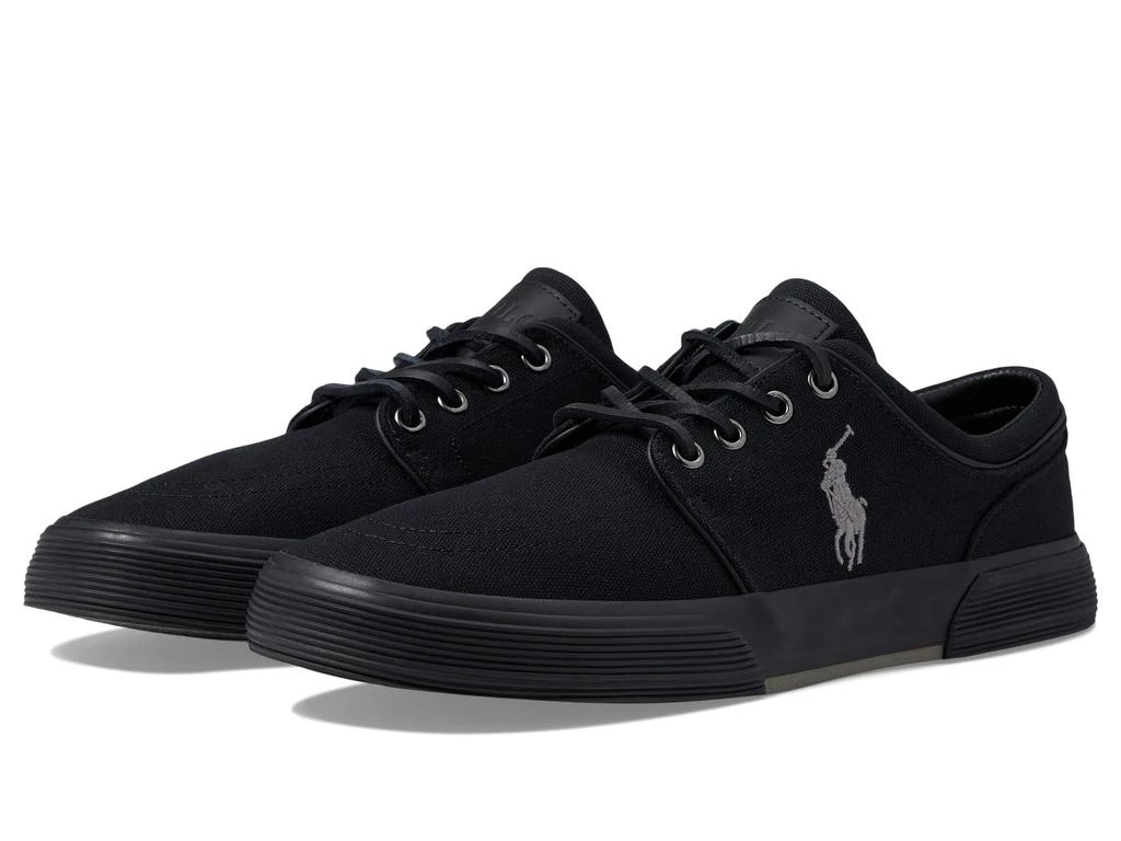 商品Ralph Lauren|Faxon Low-Top Canvas Sneaker,价格¥393,第1张图片