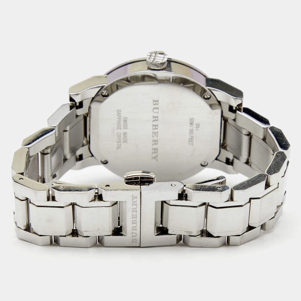 商品[二手商品] Burberry|Burberry Silver Stainless Steel The City BU9100 Women's Wristwatch 35 mm ,价格¥1325,第5张图片详细描述