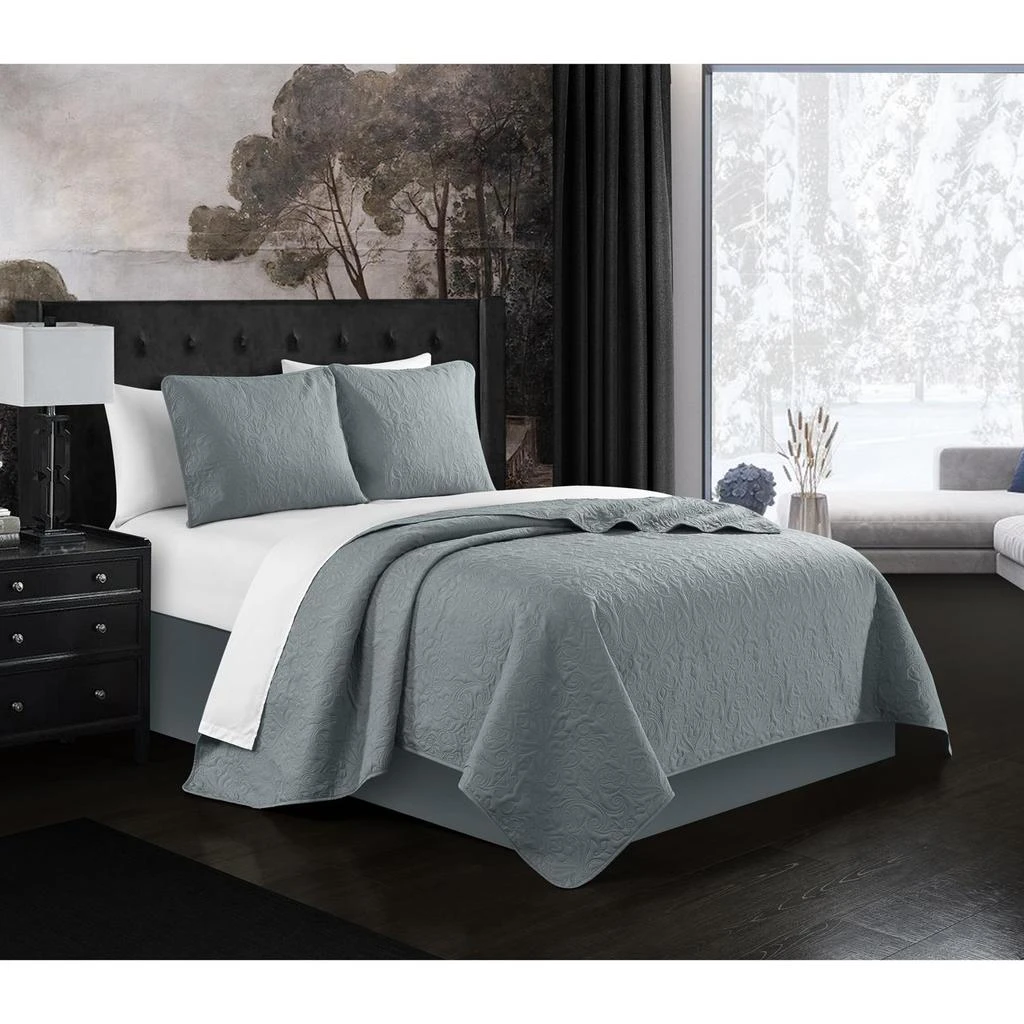 商品Chic Home Design|Sachi Quilt Set,价格¥303,第2张图片详细描述