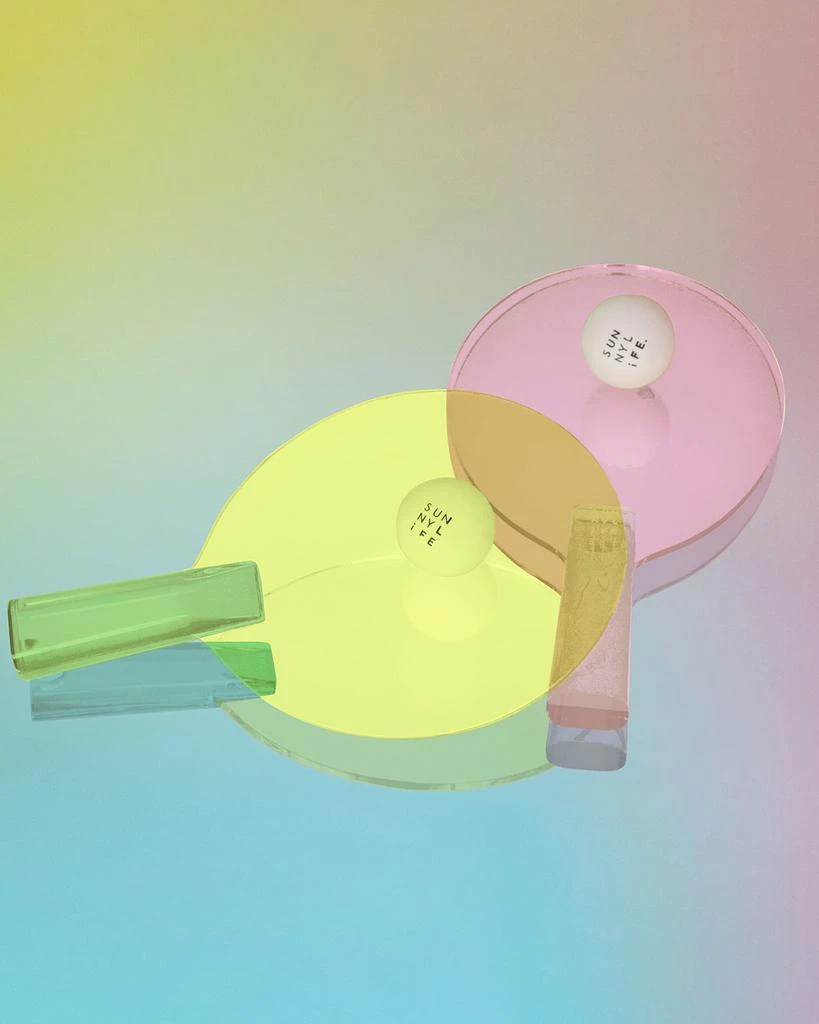 商品Sunnylife|Lucite Table Tennis Bats, Set of 2,价格¥584,第3张图片详细描述