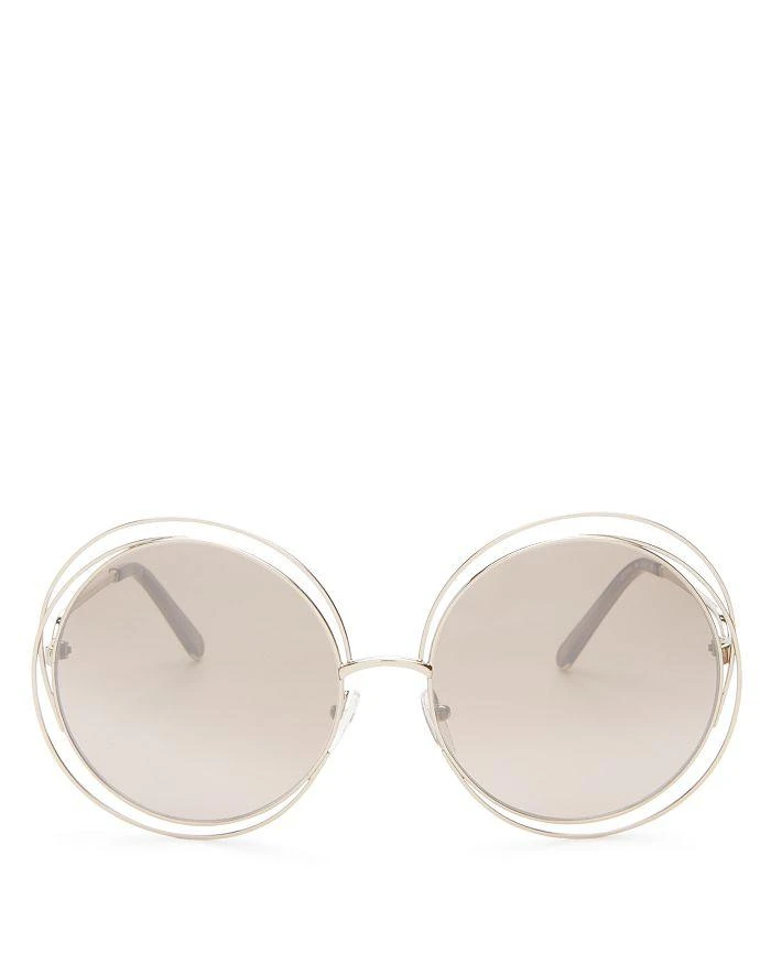 商品Chloé|超大圆形墨镜, 62mm,价格¥2989,第1张图片