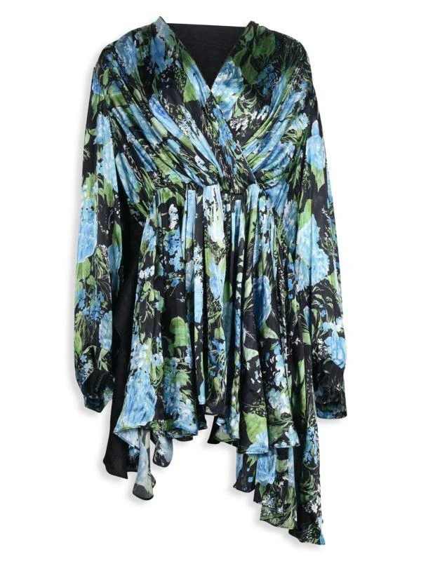 商品[二手商品] Balenciaga|Viscose Cape Baby Doll Dress,价格¥4648,第1张图片